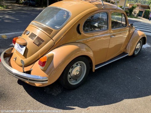 X RARIDADES FUSCA 1500 PLACA PRETA 1974/1974